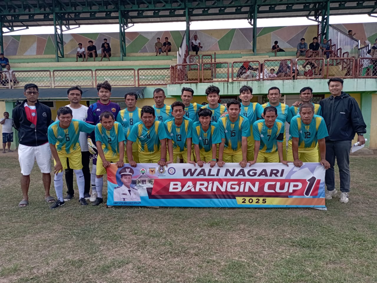 Jorong Sigarunggung berhasil melaju ke Semifinal menemani Jorong Jati, pada turnamen Wali Nagari Baringin Cup I tahun 2025.